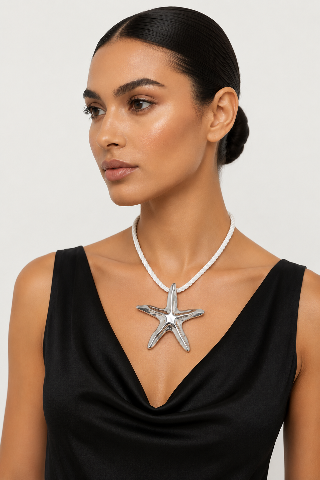 Collana Metallo +Corda