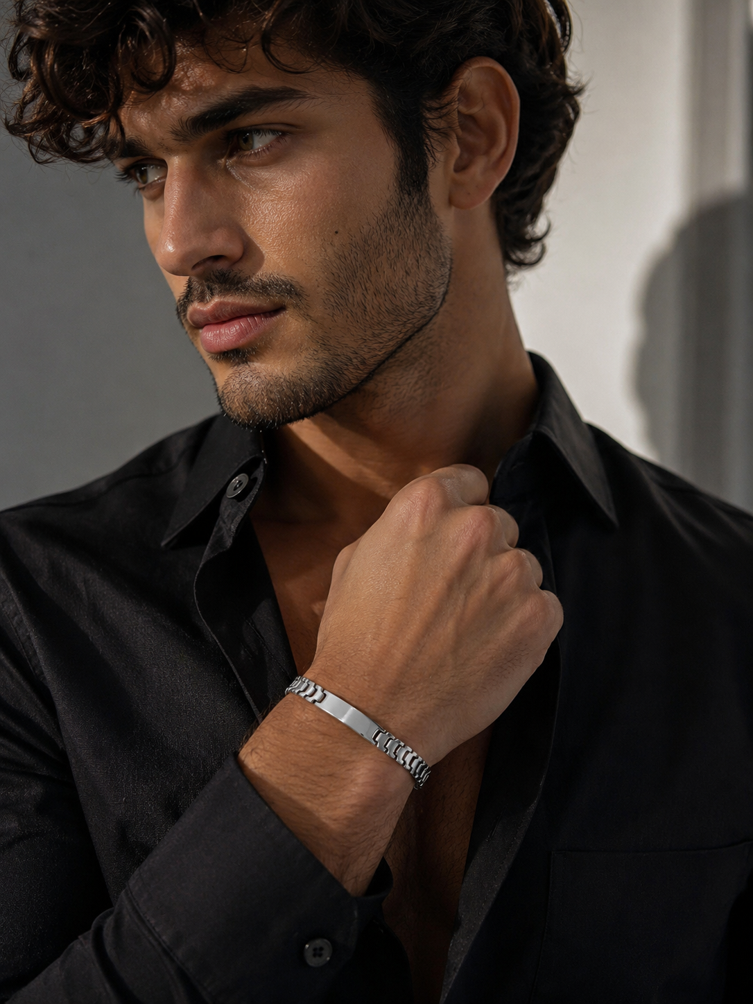 Bracciale UOMO -ACCIAIO