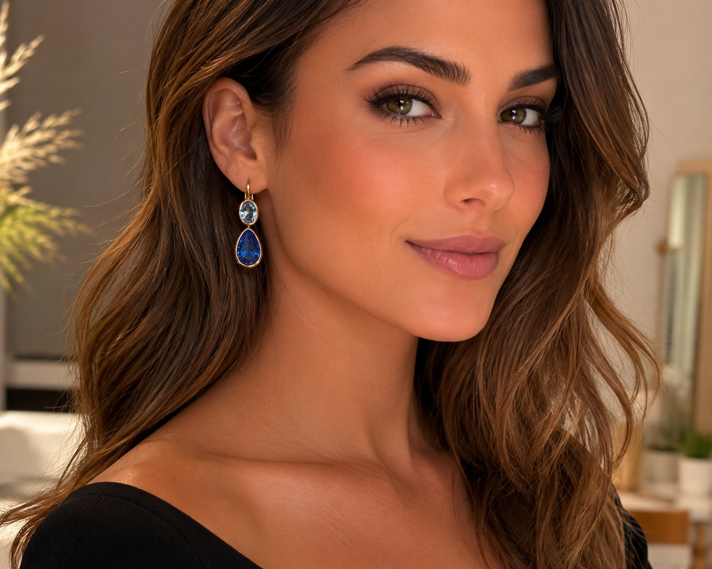 ORECCHINI CUORE-ACCIAIO+STRASS