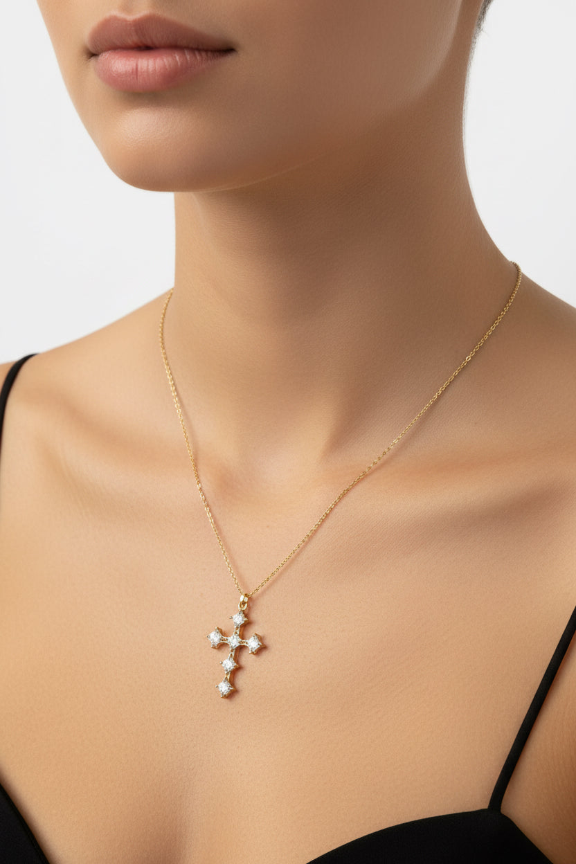 Collana - ACCIAIO+STRASS
