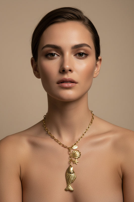 COLLANA MARE-ACCIAIO 316L