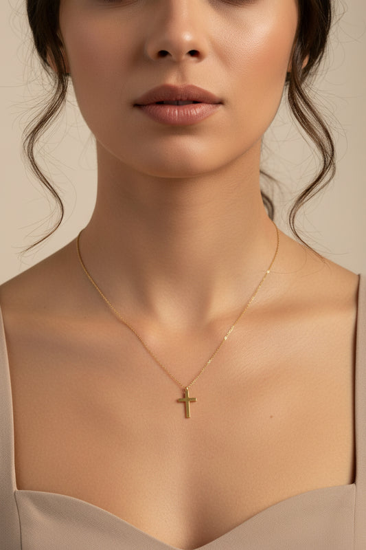 COLLANA CROCE-ACCIAIO
