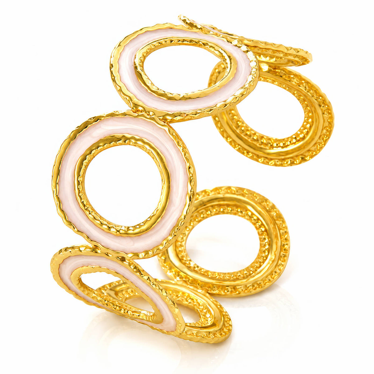 PVD Gold-Plated Stainless Steel Bracelet - Intensity