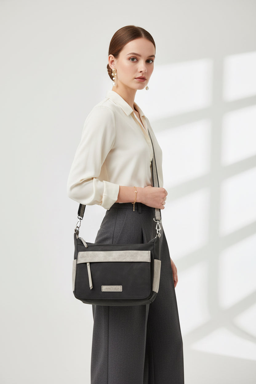 BORSA TRACOLLA ECOPELLE