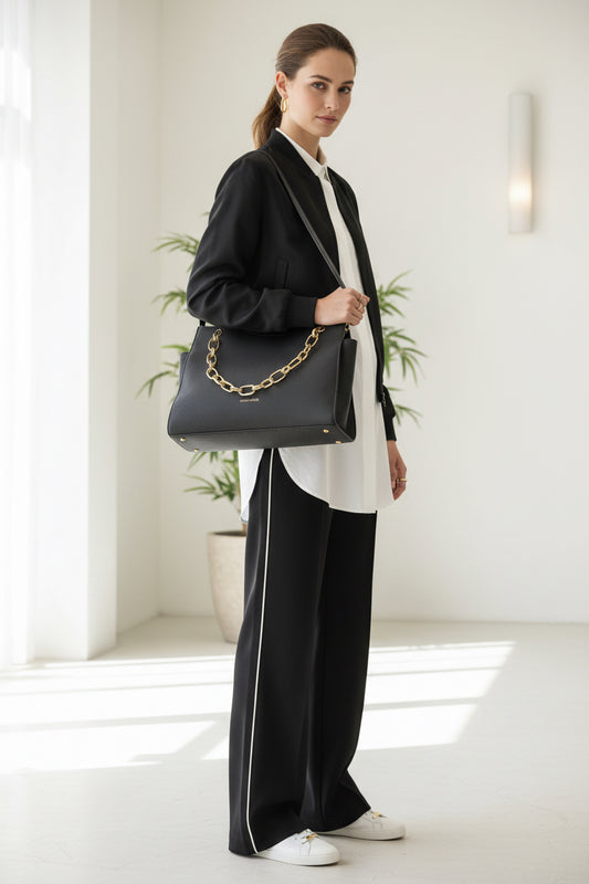 BORSA A SPALLA IN ECOPELLE PIERRE CARDIN