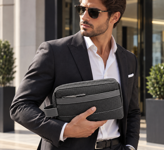 POCHETTE ECOPELLE  UOMO PIERRE CARDIN