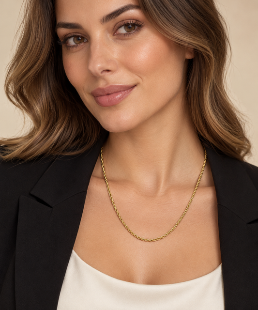COLLANA CLEAN -ACCIAIO