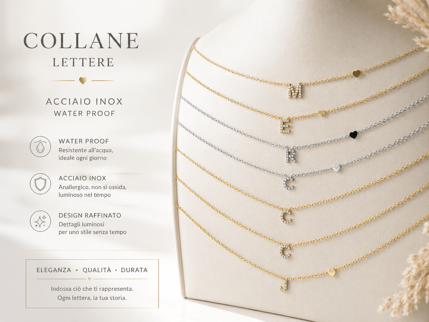 Collana -Acciaio Inox